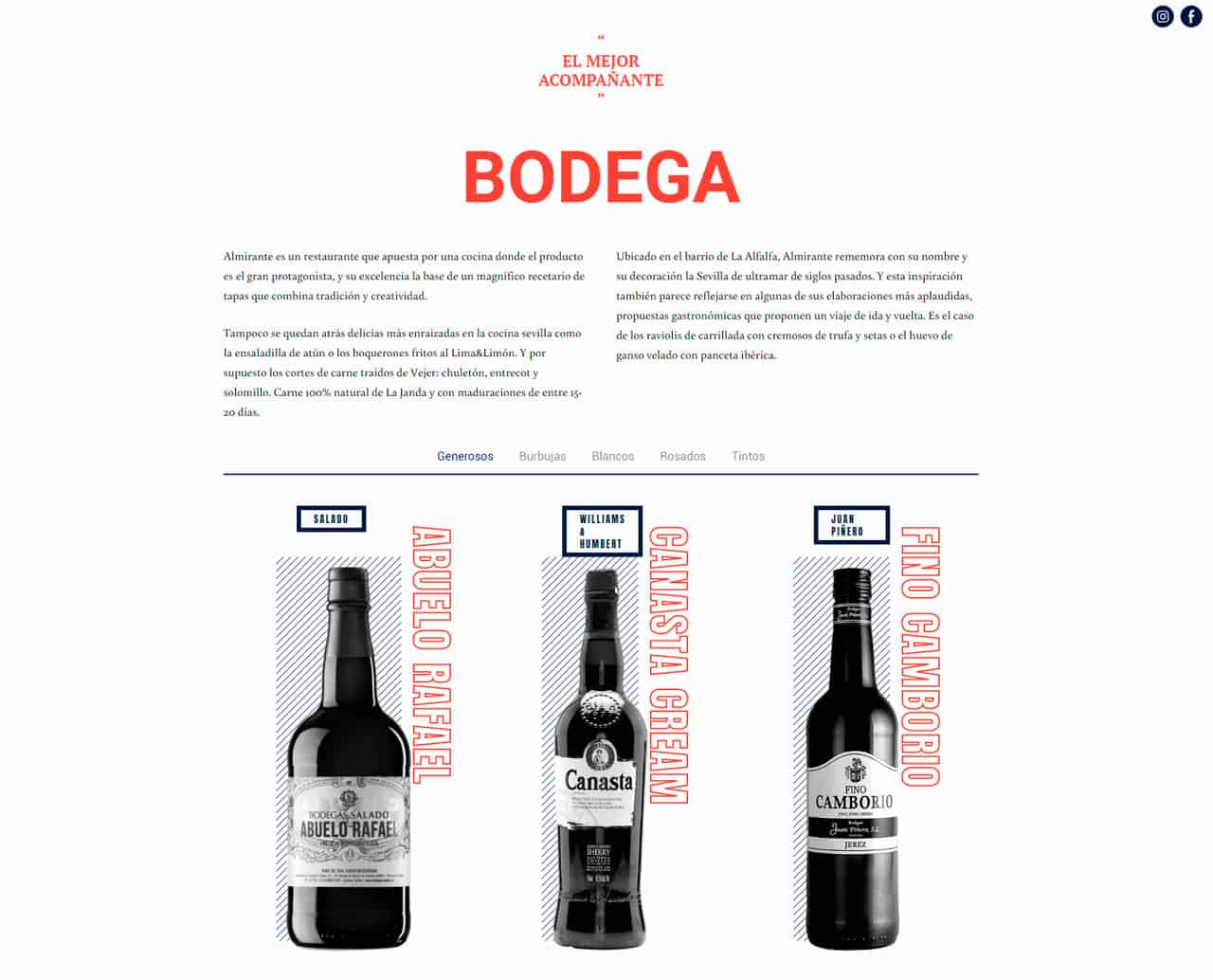 taberna del almirante bodega